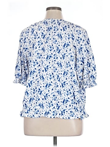 Lands' End Short Sleeve Blouse (view 2)