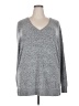 Lucky Brand Silver Pullover Sweater Size XXL - photo 1
