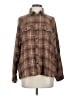 Wild Fable Plaid Brown Long Sleeve Blouse Size XS - photo 1