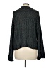 Apt. 9 100% Acrylic Tweed Teal Turtleneck Sweater Size M - photo 2