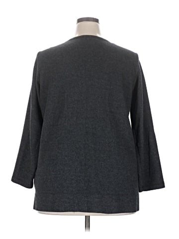 Woman Within Pullover Sweater (view 2)