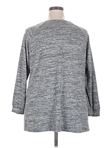 Woman Within Pullover Sweater (view 2)