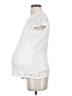 Seraphine White Short Sleeve Top Size 4 - photo 5