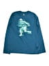 Athletic Works 100% Polyester Teal Long Sleeve T-Shirt Size 18 - photo 1