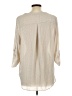 Chaus 100% Polyester Ivory 3/4 Sleeve Blouse Size L - photo 2