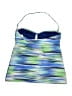 Mossimo Print Blue Swimsuit Top Size S - photo 2