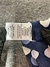Bobeau Blue 3/4 Sleeve Blouse Size L - photo 8