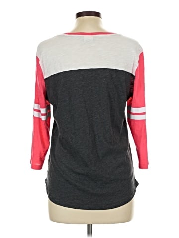 Victoria's Secret Pink 3/4 Sleeve T-Shirt (view 2)