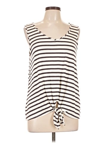 Green Envelope Sleeveless T-Shirt (view 1)
