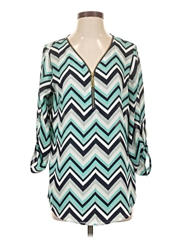 Tacera 3/4 Sleeve Blouse (view 1)