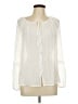 AB Studio Ivory Long Sleeve Blouse Size L - photo 1