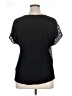 Apt. 9 100% Polyester Blue Short Sleeve Blouse Size 0X - photo 2