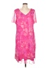 DressBarn 100% Polyester Pink Cocktail Dress Size 22W - photo 1