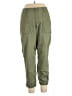 CAbi Solid Green Cargo Pants Size 14 - photo 1