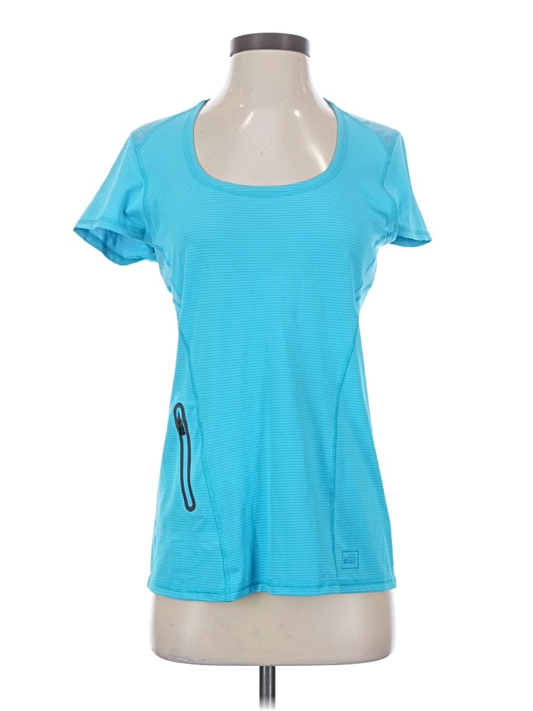 Pre-owned Rei Active T-shirt In Blue