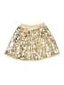 H&M Metallic Gold Skirt Size 6 - photo 2