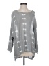 Acrobat Silver Long Sleeve Blouse Size XS - photo 1