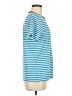 FOR DAYS Stripes Blue Short Sleeve T-Shirt Size M - photo 4
