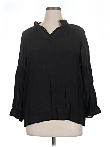 Counterparts 3/4 Sleeve Blouse (view 1)