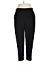 Nine West Solid Black Casual Pants Size L - photo 1