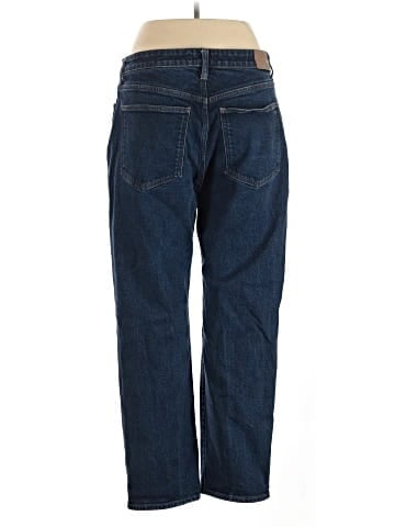 Madewell The Curvy '90s Straight Jeans in Norman Wash (view 2)