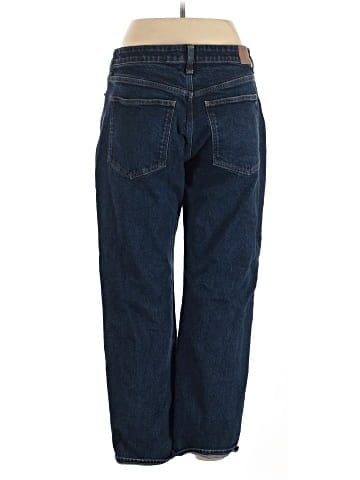 Madewell The Curvy '90s Straight Jeans in Norman Wash (view 2)