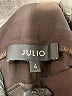 Julio Solid Black Active Pants Size 4 - photo 7