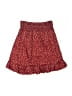 Shein Polka Dots Burgundy Skirt Size 6 - photo 2