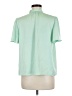 J by Joie 100% Polyester Green Short Sleeve Blouse Size M - photo 2