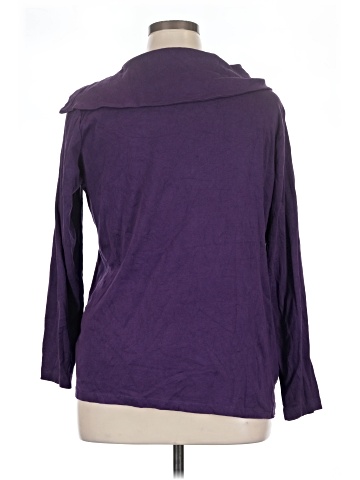 Jones New York Signature Long Sleeve Polo (view 2)