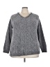 Karen Scott Gray Pullover Sweater Size 3X - photo 1
