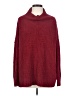 True Craft 100% Polyester Burgundy Turtleneck Sweater Size S - photo 1