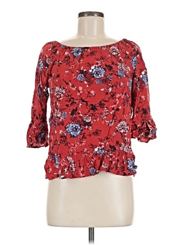 Faded Glory 3/4 Sleeve Blouse (view 1)