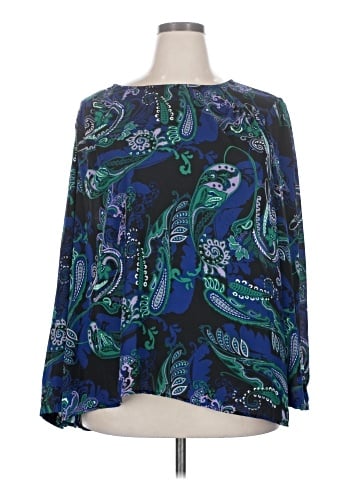 Liz Claiborne Long Sleeve Blouse (view 1)