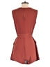 Pull&Bear Solid Burgundy Romper Size M - photo 2
