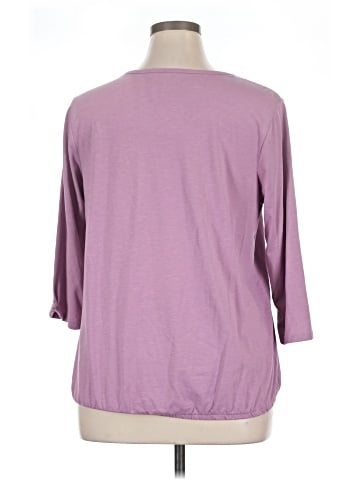 SONOMA life + style 3/4 Sleeve Top (view 2)