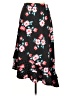 Bobeau Floral Black Casual Skirt Size L - photo 1