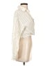 Flat White 100% Linen Ivory Long Sleeve Blouse Size S - photo 4