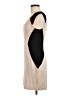 Express Color Block Tan Cocktail Dress Size 6 - photo 5