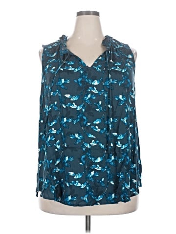 Bobeau Sleeveless Blouse (view 1)