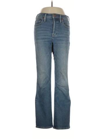 Madewell Tall Cali Demi-Boot Jeans in Bodney Wash (view 1)