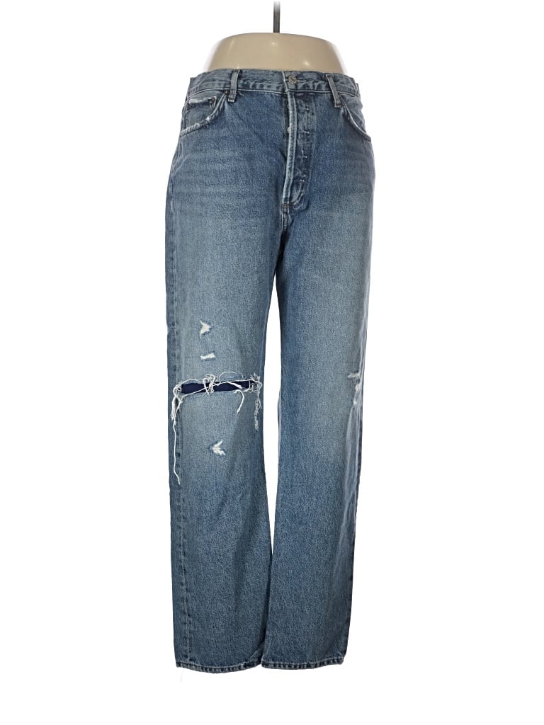Pre-owned Agolde Jeans In Blue