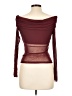 Wild Fable Burgundy Long Sleeve Top Size L - photo 2