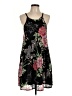 Coco And Main Floral Black Cocktail Dress Size L - photo 1
