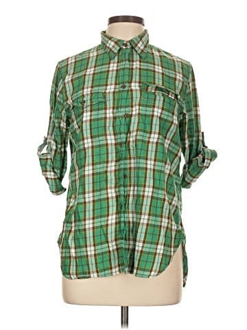 Denim & Supply Ralph Lauren 3/4 Sleeve Button-Down Shirt (view 1)