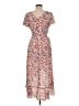 Nicole Miller Floral Tan Casual Dress Size 8 - photo 2