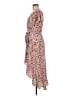 Nicole Miller Floral Tan Casual Dress Size 8 - photo 5