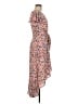Nicole Miller Floral Tan Casual Dress Size 8 - photo 4