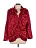 Cachet 100% Polyester Red 3/4 Sleeve Blouse Size L - photo 1