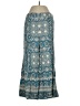 Feathers Paisley Teal Casual Pants Size 4 - photo 1